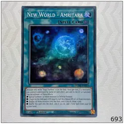 New World - Amritara - DUNE-EN055 - Super Rare 1st Edition Yugioh - Image 1
