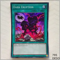 Dark Eruption - DESO-EN054 - Super Rare 1st Edition Yugioh - Image 1