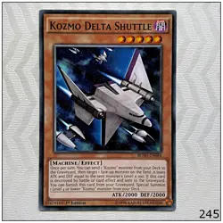 Kozmo Delta Shuttle - BOSH-EN084 - Common 1st Edition Yugioh - Image 1