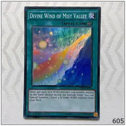 Divine Wind of Mist Valley - THSF-EN056 - Super Rare 1st Edition Yugioh - Image 1