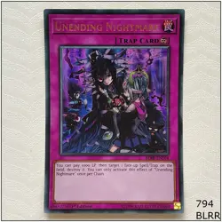 Unending Nightmare - BLRR-EN104 - Ultra Rare 1st Edition Yugioh - Image 1