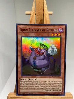 Djinn Releaser Of Rituals - Super Rare 1st Edition THSF-EN036 - LP - YuGiOh - Image 1