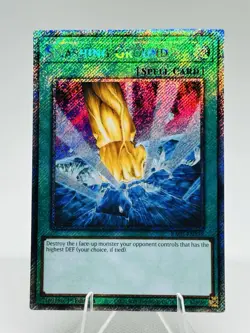 Yu-Gi-Oh! Smashing Ground 1st Edition Platinum Secret Rare RA05-EN135 - Image 1