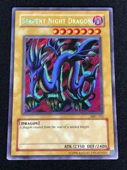 Yugioh Serpent Night Dragon MRL-103 Secret (MP) - Image 1