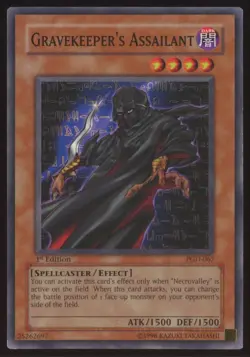 Yu-Gi-Oh! Gravekeeper's Assailant #PGD-067 1st Edition - Image 1