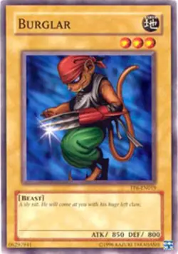 1x (NM) Burglar - TP6-EN019 - Common - Unlimited Edition YuGiOh - Image 1
