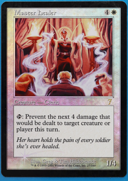 Master Healer FOIL 7th Edition PLD White Rare MAGIC CARD (ID# 505607) ABUGames - Image 1