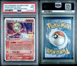 PSA 9 Mint Gardevoir ex holo Celebrations Classic Collection 93/101 Pokemon Card - Image 3