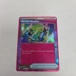 Pokemon TCG, Miracle Headset 183/191 - Surging Sparks - Ace Spec Trainer Card - Image 1