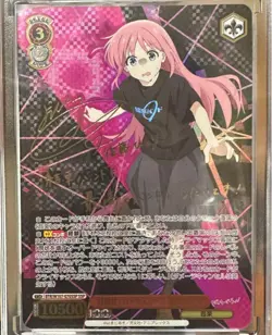 Signed Weiss Schwarz Bocchi the Rock! HItori Goto Card BTR/W107-070SSP SSP Japan - Image 1