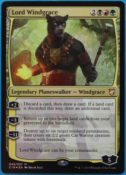 Lord Windgrace FOIL Commander 2018 PLD Mythic Rare CARD (505599) ABUGames - Image 1