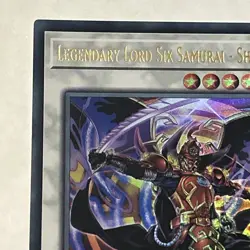 Legendary Lord Six Samurai - Shi En ROTA-EN039 Ultra Rare 1st Ed Yugioh Card NM - Image 4