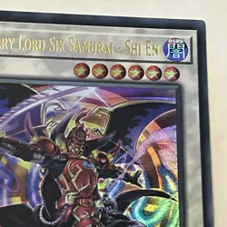 Legendary Lord Six Samurai - Shi En ROTA-EN039 Ultra Rare 1st Ed Yugioh Card NM - Image 5
