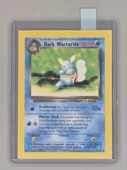 Pokemon TCG Dark Wartortle 39/110 Card Legendary Collection Non-Holo Rare - Image 2