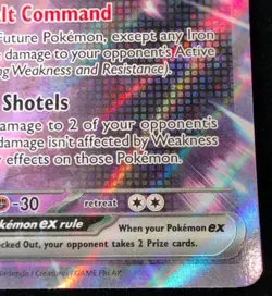 Iron Crown ex 081/162 Holo Shiny Pokemon TCG Card Temporal Forces NEAR MINT - Image 4
