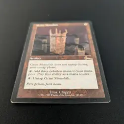MTG \>> Grim Monolith (PO) <<// Urza's Legacy - 341 Trading - Magic - Image 3