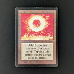 MTG \\>> Sol Ring (EX) <<// Beta - 341 Trading - Magic - Image 1
