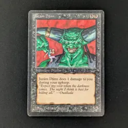 MTG \>> Juzam Djinn (PL) <<// Arabian Nights - 341 Trading - Magic - Image 1