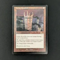 MTG \>> Grim Monolith (GD) <<// Urza's Legacy - 341 Trading - Magic - Image 1