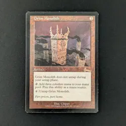 MTG \>> Grim Monolith (GD) <<// Urza's Legacy - 341 Trading - Magic - Image 1