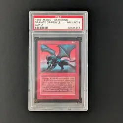 MTG \>> Granite Gargoyle (PSA 8) <<// Alpha - 341 Trading - Magic - Image 1