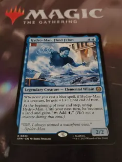 Mtg. Hydro-Man, Fluid Felon. Marvel's Spider-Man. Pack Fresh - Image 1