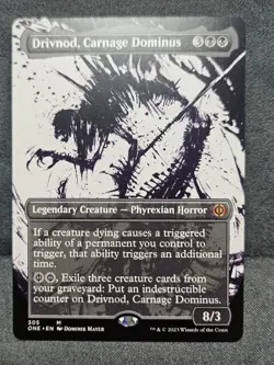 Drivnod, Carnage Dominus (Showcase) - Phyrexia: All Will Be One (ONE) 305-MTG-NM - Image 1