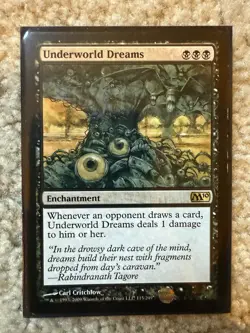 1x Underworld Dreams Magic 2010 MTG Magic The Gathering NM/LP Rare Regular - Image 2