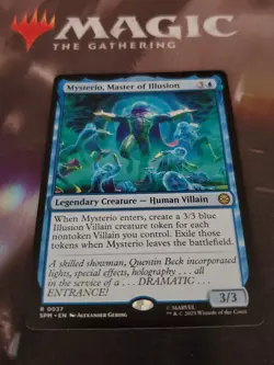 Mtg. 2x Mysterio, Master of Illusion. Marvel's Spider-Man. Pack Fresh - Image 1