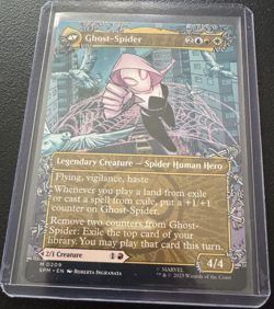 MTG Spider-Man Borderless Gwen Stacy / Ghost-Spider M #0209 Regular - Image 2