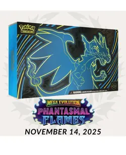 Pokemon TCG Phantasmal Flames Mega Charizard X EX UPC CONFIRMED 11/14 PRE-SALE! - Image 2