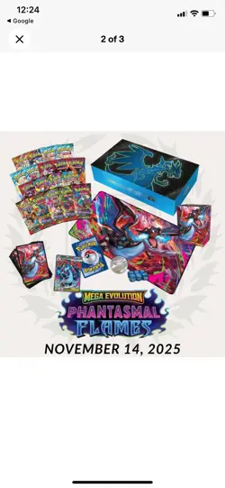 Pokemon TCG Phantasmal Flames Mega Charizard X EX UPC CONFIRMED 11/14 PRE-SALE! - Image 3