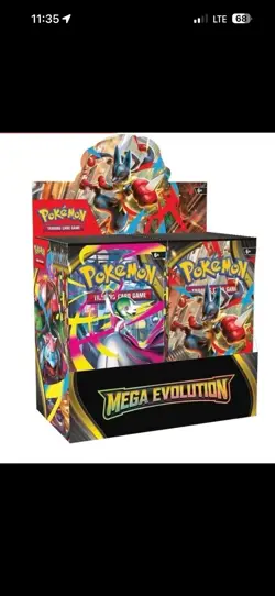 Pokemon TCG Mega Evolution ENHANCED BOOSTER BOX Factory Sealed 36 Packs - Image 1