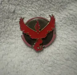 Official Pokemon 2022 Pokemon Go Team Valor Collector's Pin - Image 1