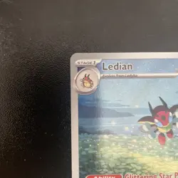 Ledian Illustration Rare SV07: Stellar Crown 144/142 NM - Pokemon TCG - Image 3