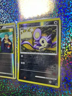 Pokemon TCG Reverse Holo: Majestic Dawn 50/100 Aipom; 85/95 Sage's Training - Image 3