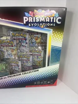Pokemon TCG Lucario Ex & Tyranitar Ex Prismatic Evolutions Premium Collection - Image 2