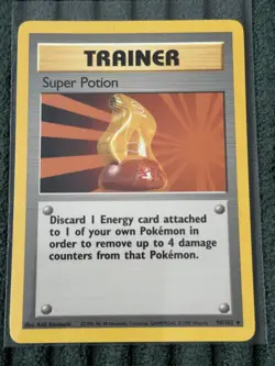 Pokemon Base Super Potion 90/102 - Image 1