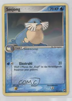 Sealeo German Pokemon EX Power Keepers #37 2007 - Image 1