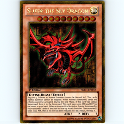 Yugioh Slifer the Sky Dragon PGLD-EN032 1st Edition Gold Secret Rare Holo - NM💎 - Image 1
