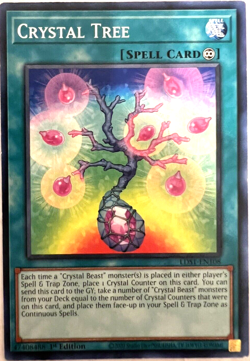 YuGiOh! - Crystal Tree - LDS1-EN108 - 1st Edition - Common - Image 1