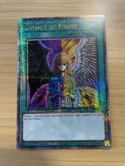 Change Of Heart Quarter Century Secret Rare RA01-EN050 Yugioh NM 1st Edition - Image 2