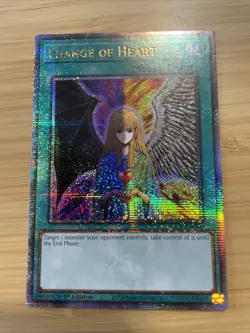 Change Of Heart Quarter Century Secret Rare RA01-EN050 Yugioh NM 1st Edition - Image 3