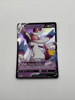 Dark Sylveon V SWSH134 - Sword & Shield Promo Cards Holo - NM - Image 2