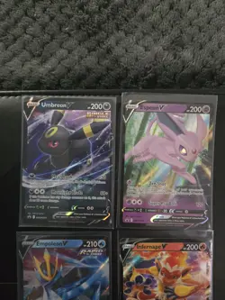 Pokemon TCG 2021-2023 Various Promo V Holo Cards Lot Of 5 - Pikachu V, Umbreon V - Image 2