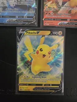 Pokemon TCG 2021-2023 Various Promo V Holo Cards Lot Of 5 - Pikachu V, Umbreon V - Image 4