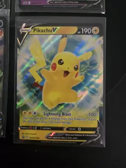Pokemon TCG 2021-2023 Various Promo V Holo Cards Lot Of 4 - Pikachu V, Espeon V - Image 5