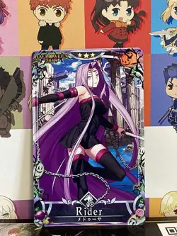 Medusa Stage 2 Rider Star 3 FGO Fate Grand Order Arcade Card Halloween 2018 - Image 1