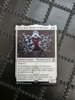 Magic: The Gathering MTG Elesh Norn, Mother Of Machines PROKC CARD - Image 1