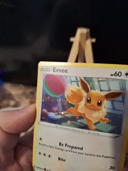 Eevee SWSH212 Sword & Shield Black Star Promo Holo Pokemon Card - Image 2